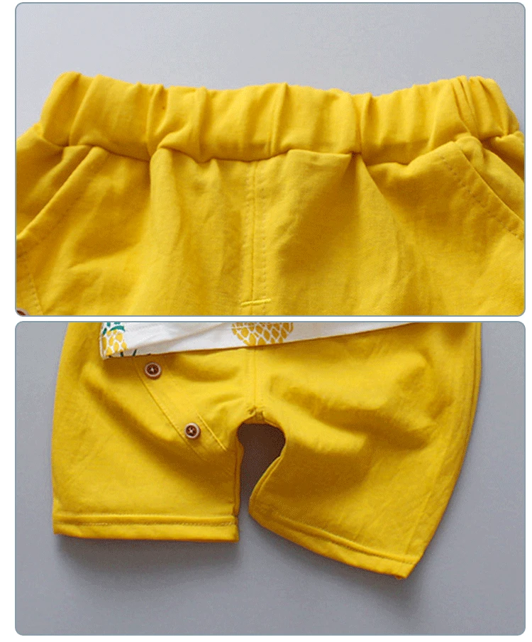 2 шт. хлопковая футболка без рукавов + шорты |