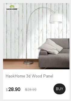 HaokHome винтажные потертые деревянные обои в рулонах для стен 3d ПВХ дымчато-серая деревянная доска панно домашний кухонный декор для ванной комнаты