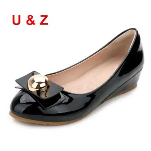 Удобные женские туфли на танкетке 45 мм розовые/бежевые матовые/лакированные