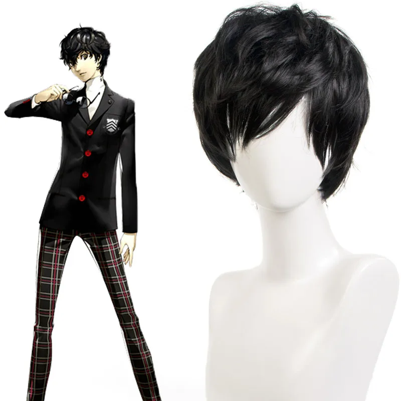 Coshome аниме Persona 5 футаба Сакура косплей парики Haru Okumura Kurusu Akira Джокер парик Мужчины