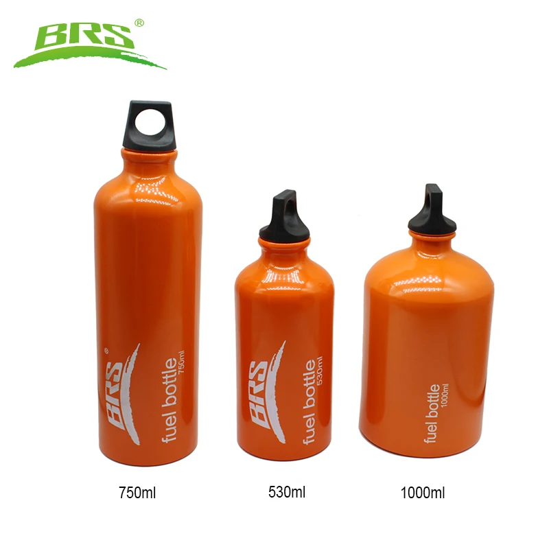 

BRS Aluminum Oil Fuel Bottle Alcohol Gasoline Diesel Kerosene for Outdoor Camping Stove Picnic Oil-burning 530ml/750ml/1000ml