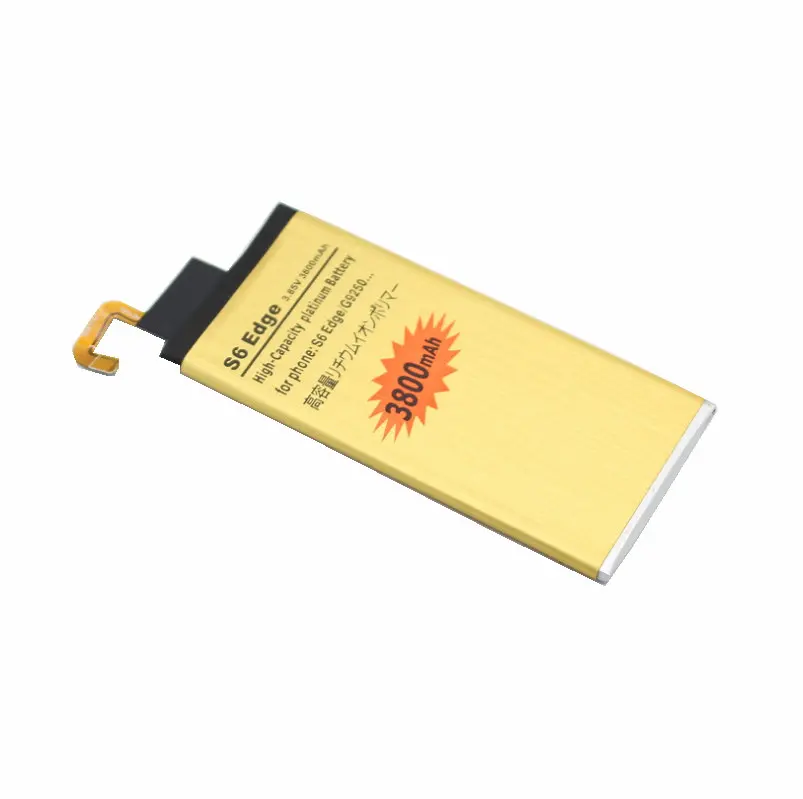 Ciszean 1x3800 mAh EB-BG925ABE запасная батарея золотого цвета для Samsung Galaxy S6 Edge G9250 G925F G925S G925A