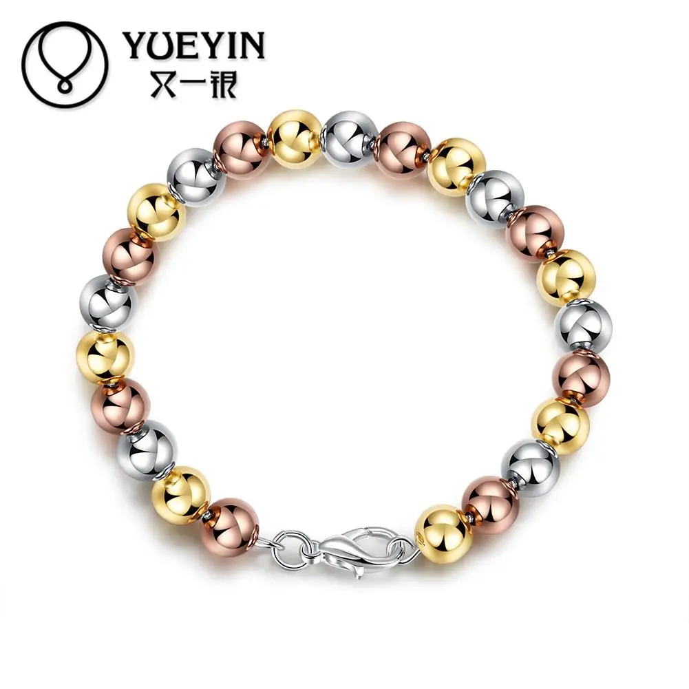 Модный женский браслет посеребренный для девочек оптовая продажа свадебные