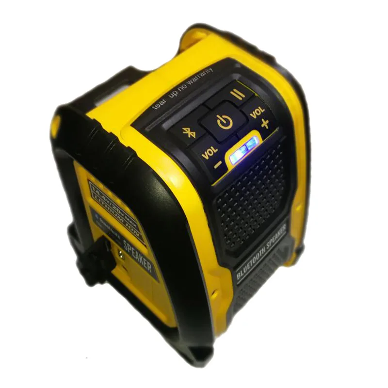 Bluetooth динамик mp3 плеер усилитель звука 15 Вт для DeWalt Makita Milwaukee Bosch литий ионный