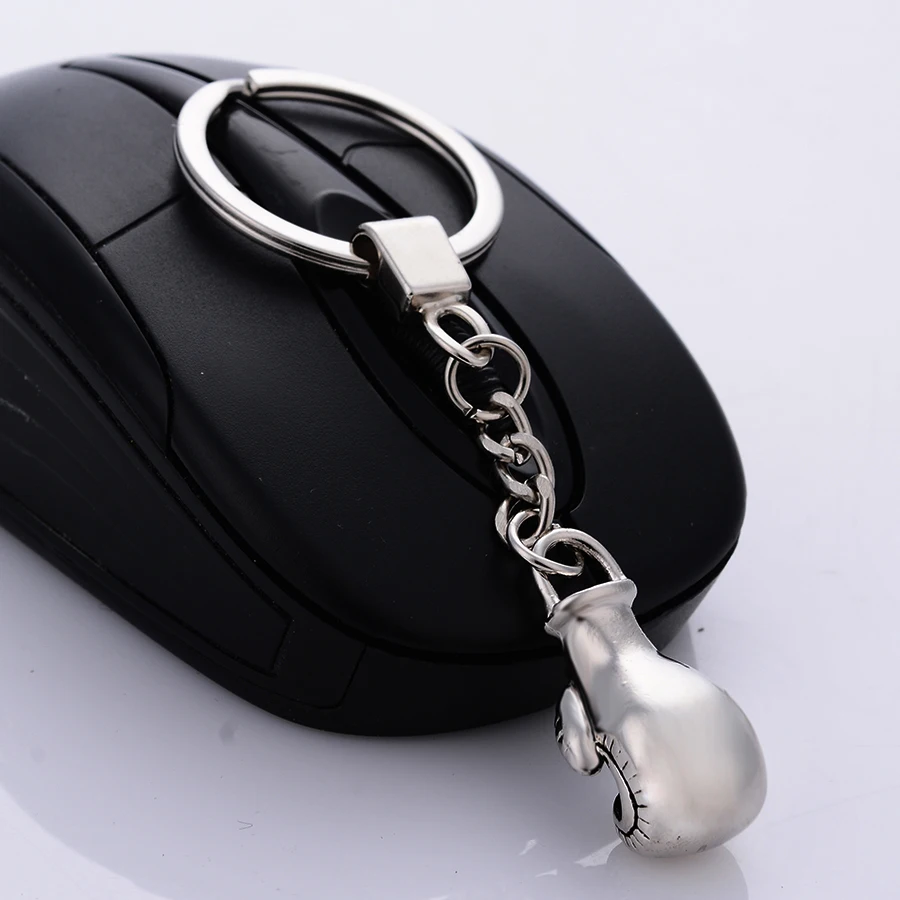 Брелок для ключей в виде боксерских перчаток металлический | Украшения и