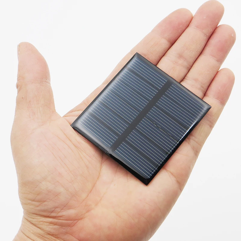Fansaco 3V 150mA Portable Solar Panel Polycrystalline Silicon DIY Battery Sunpower Power System Mini Cell | Электроника