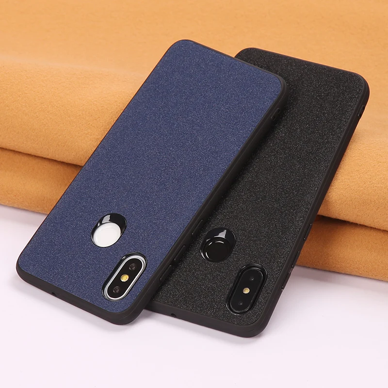

Phone Case For Xiaomi Mi 8 A1 A2 Lite Mix 2S 3 Max 3 Frosted Starlight PU Leather Soft TPU Edge Cover For Redmi Note 5 6 Pro 6A