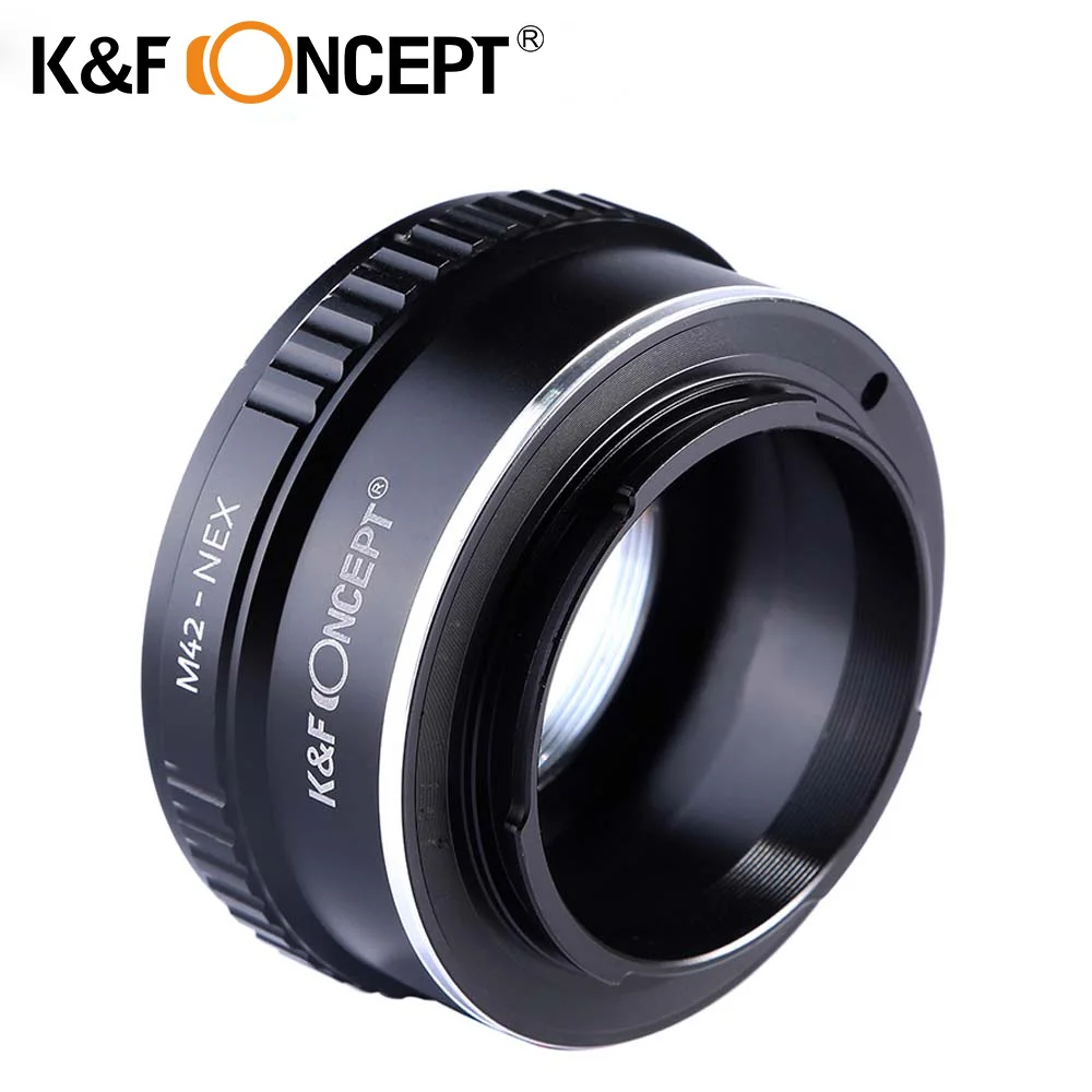 K & F CONCEPT адаптер для камеры кольцо фотообъектива Sony NEX E mount NEX3 NEX5n NEX5t A7 A6000 корпус