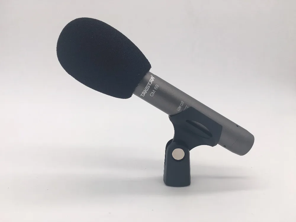 Takstar CM-60 Профессиональный звукозаписывающий микрофон вышеуказанного типа конденсаторный микрофон для музыкального инструмента, выступления на сцене