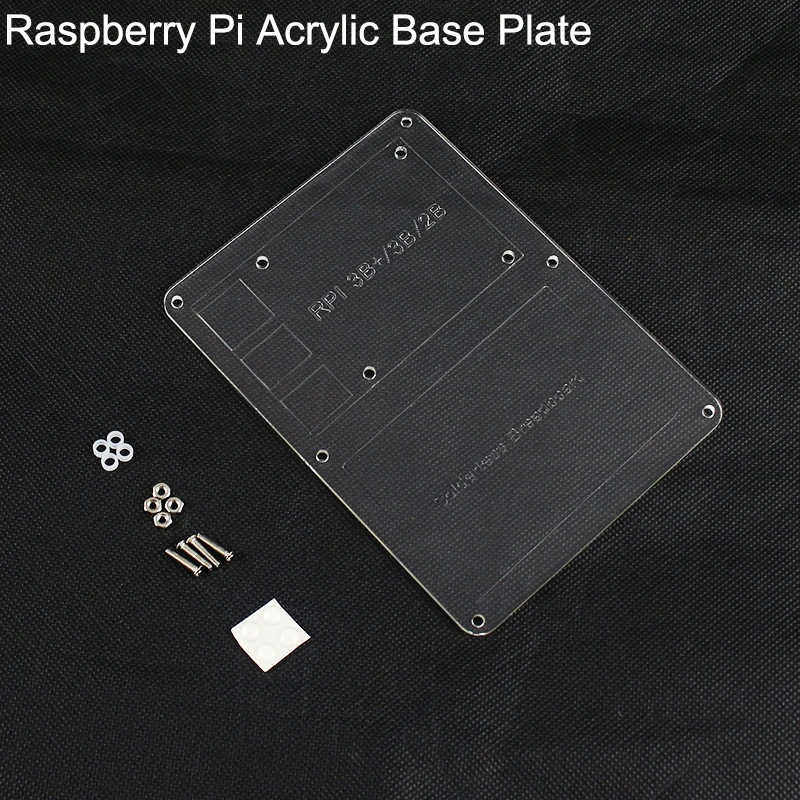 

Акриловая Монтажная пластина Raspberry Pi для макетной платы 400 и макетной платы Raspberry Pi 4B/3B +/3B
