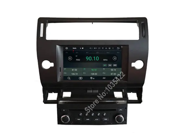 Android 8 0 автомобильный аудио dvd-плеер для CITROEN C4 (2004-2012) gps мультимедиа головное