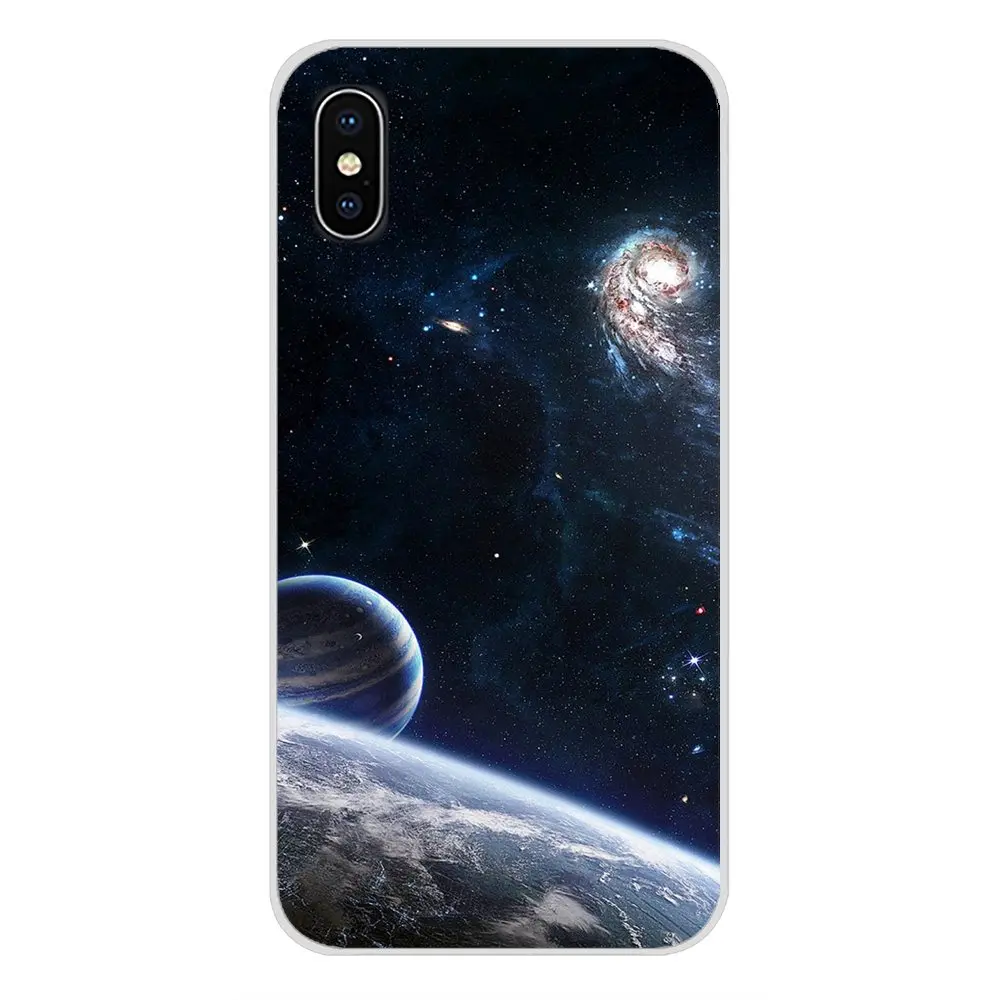 Космический космический корабль для Sony Xperia Z Z1 Z2 Z3 Z5 compact M2 M4 M5 C4 E3 T3 XA Huawei Mate 7 8 Y3II