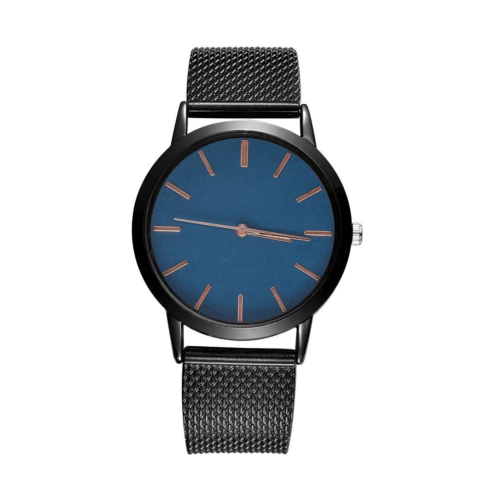 Роскошные женские часы Montre Femme простые стальные розовое золото элегантный