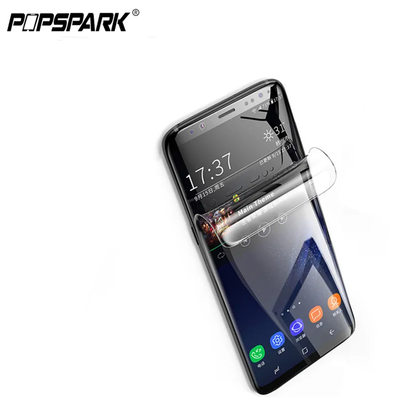 Мягкая защитная пленка для Samsung Galaxy S10 Plus Lite Note 9 защита переднего экрана не