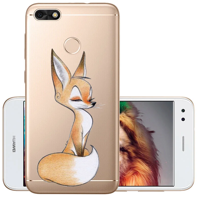 Чехол для huawei P9 Lite Mini с прозрачной рамкой, мягкий силиконовый чехол из ТПУ для huawei Y6 Pro SLA-L22, задняя крышка для телефона - Цвет: ZL