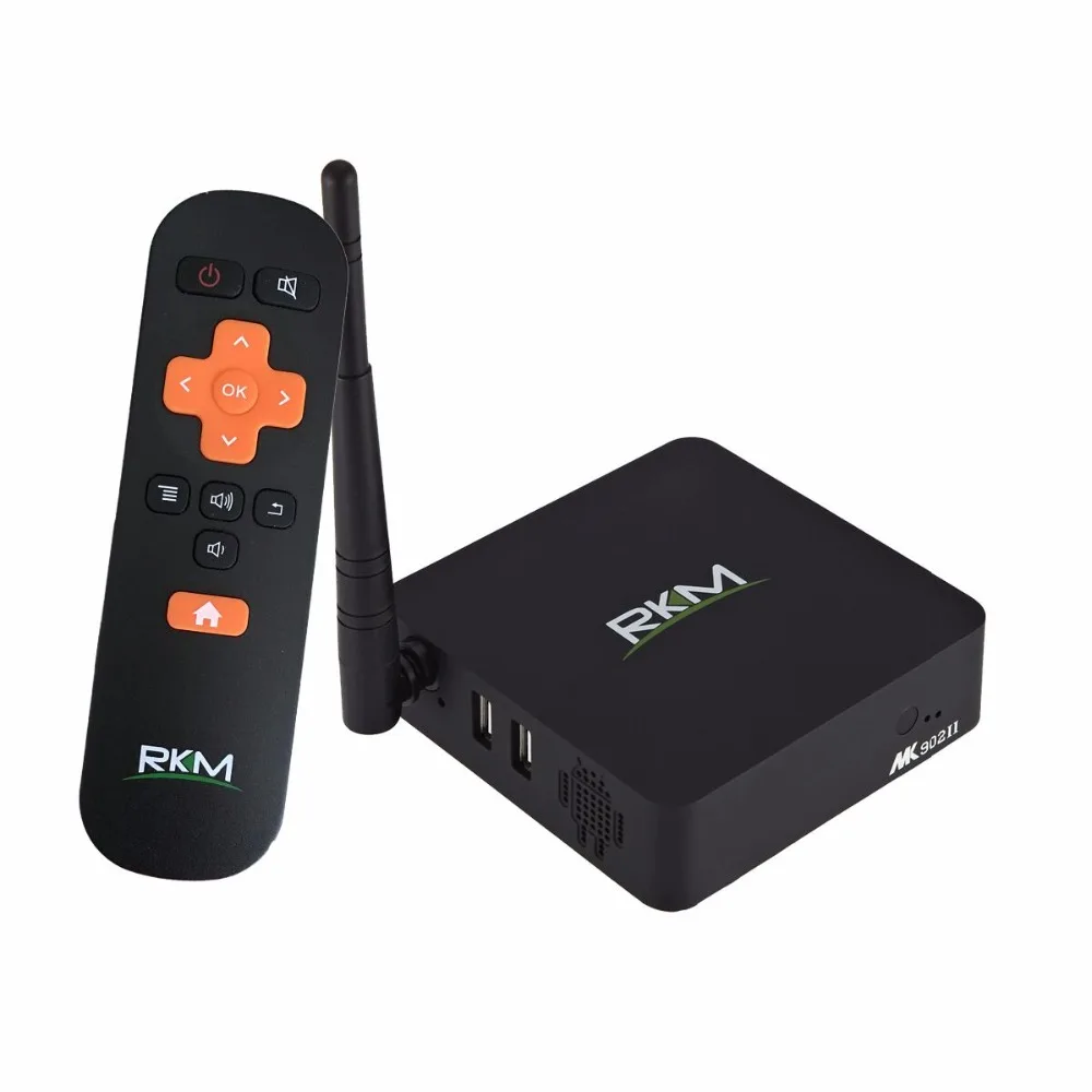 Smart Android 5,1 tv BOX RKM MK902II RK3288 четырехъядерный A17 2G ram, 8G rom, 2,4G/5G wifi, Gigabit LAN, 4 K, H.265, [MK902II/8G]