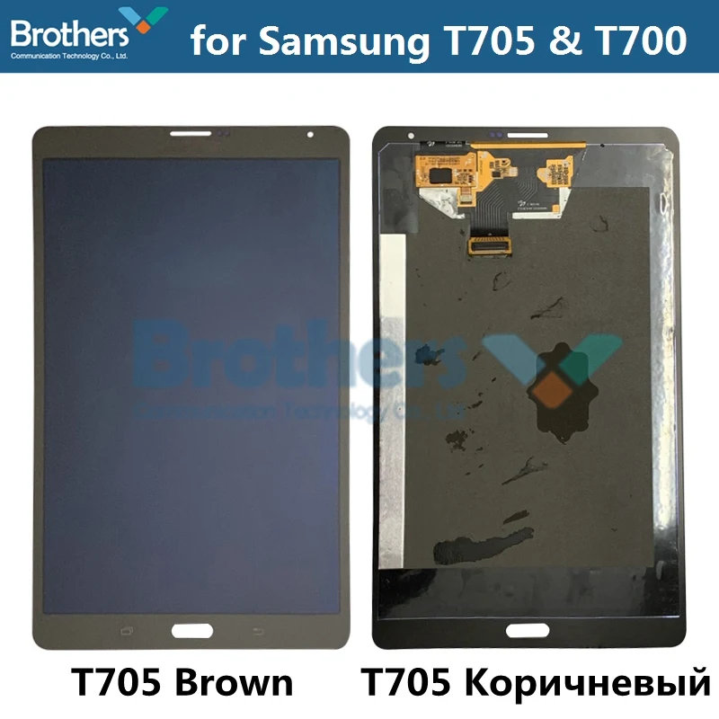 Планшет, ЖК-дисплей для samsung Galaxy Tab S T705 T700, панель, ЖК-сборка для T705 T700, с сенсорным экраном, дигитайзер, стекло, 8,4 'AAA
