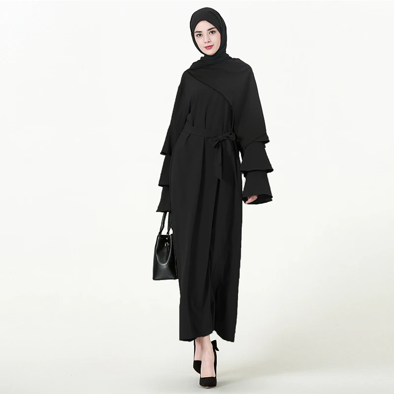 Женское мусульманское платье свободная юбка с длинным рукавом | Тематическая