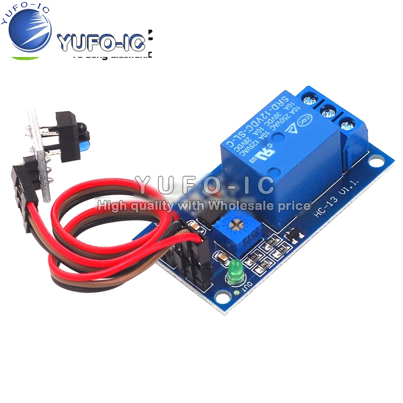 1 канал отслеживания релейный модуль датчика 12В с отслеживающей