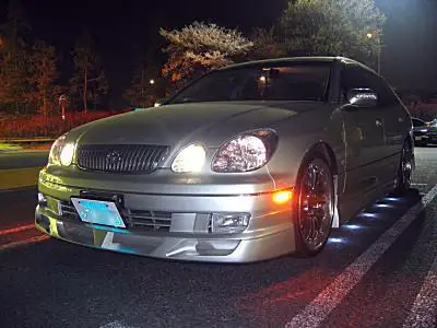 Для LEXUS GS300 GS430 S160(1998-2004) JPB стиль PP материал передний/задний под спойлер губы/боковая юбка обвес для LEXUS Racing