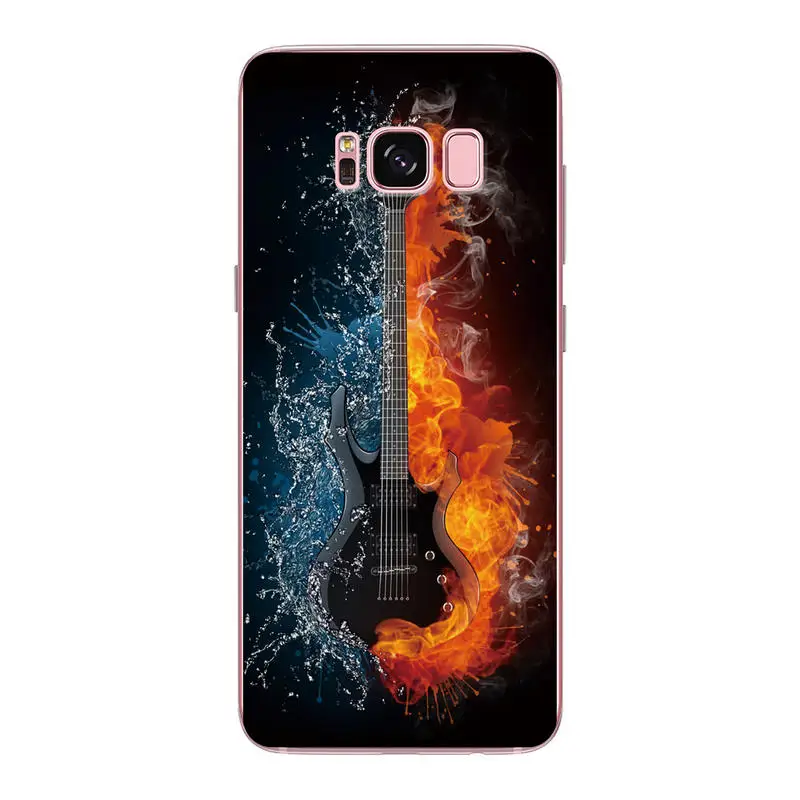 Чехол для Samsung Galaxy S8 G9500 принт рисунок узор дизайн мягкий силиконовый Plus чехол