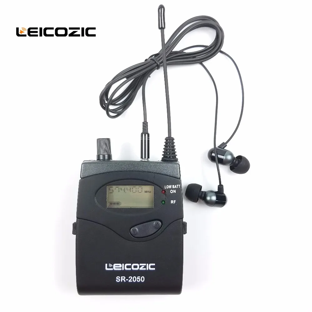 Leicozic IEM Беспроводная система монитора UHF в ухо беспроводные наушники и 8 ресиверов