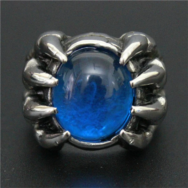 2015 мужское байкерское кольцо 316L из нержавеющей стали Готический стиль Большой