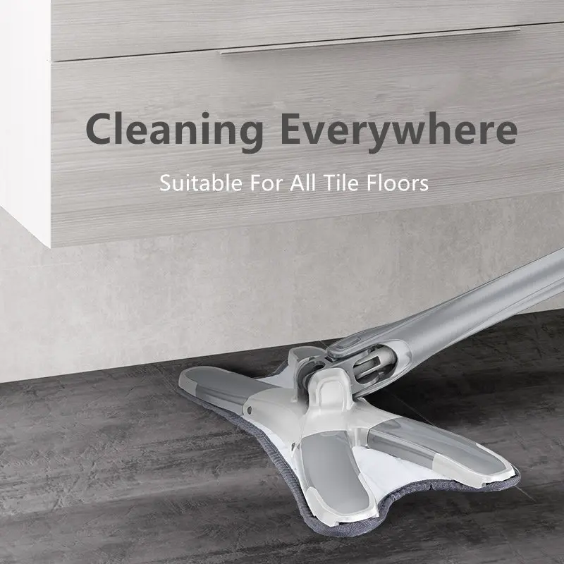 Чистящая Швабра X type плоская замена Ручная стирка напольная из микрофибры ткань