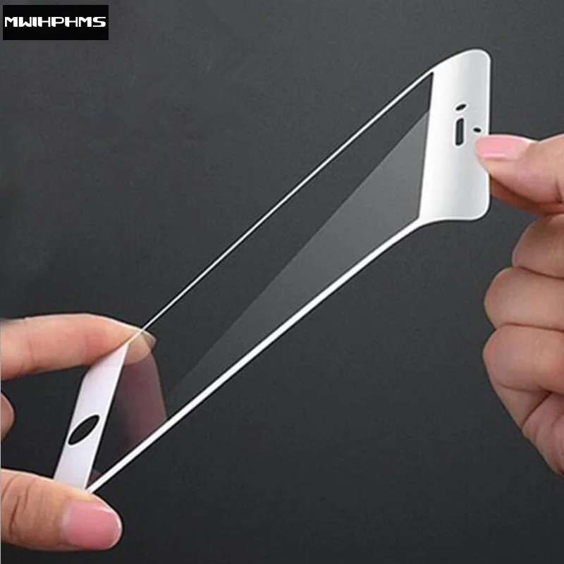 Mwihphms full cover soft edge glass for iphone 5s tempered SE/ apple 5/ screen protector | Мобильные телефоны и