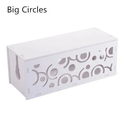 Big circles Модная бытовая линия передачи данных намотка Настольный кабельный провод намотка Органайзер кабельный зажим зарядный usb-шнур держатель - Цвет: Big circles