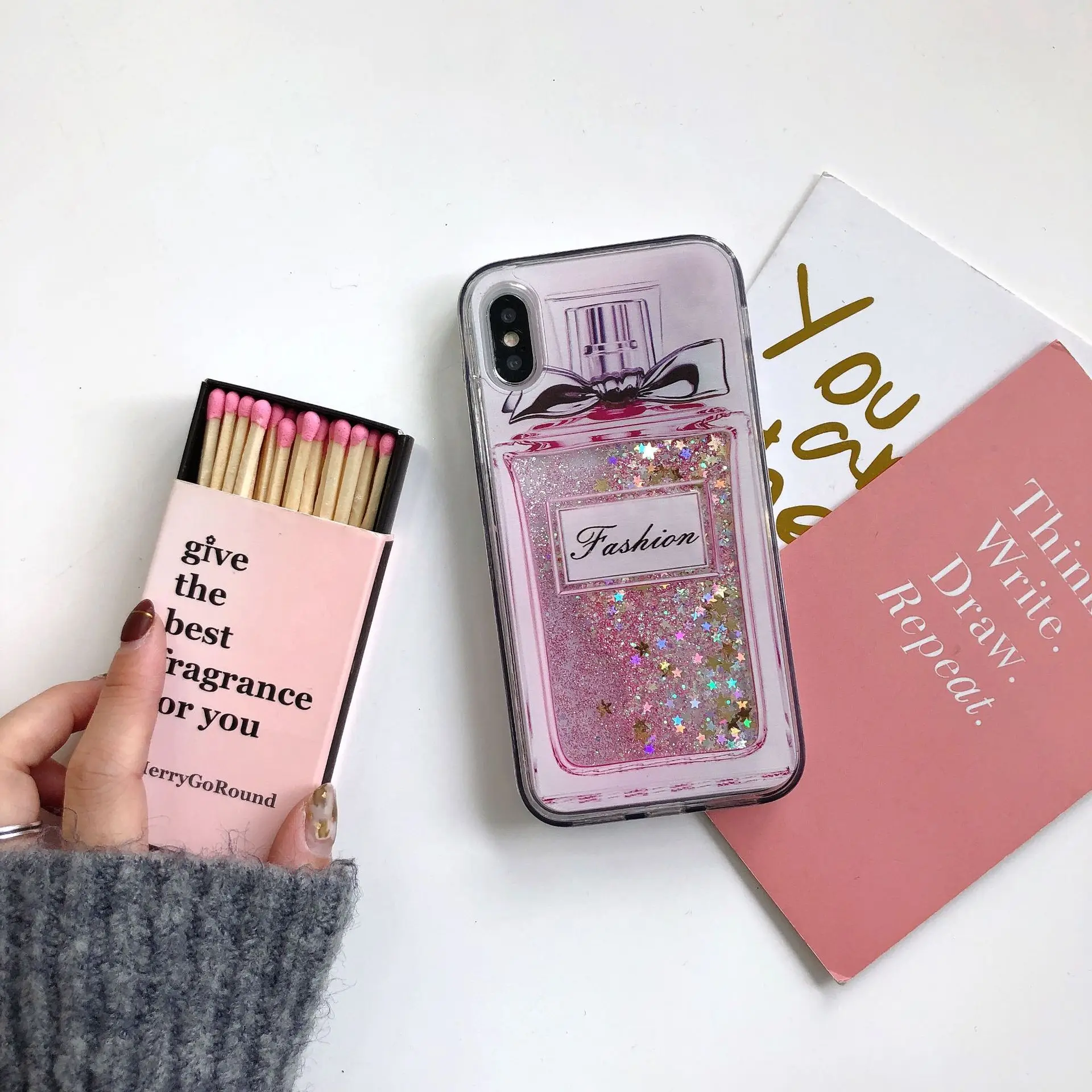 Милый мультяшный чехол для телефона с изображением обнаженного медведя бутылки