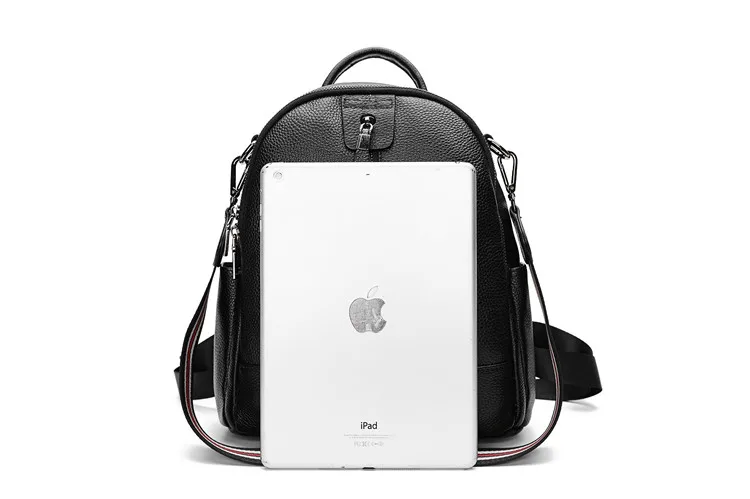 Модные женские рюкзаки натуральная коровья кожа женские сумки женские повседневные дорожные сумки для девушек стиль преппи школьная сумка