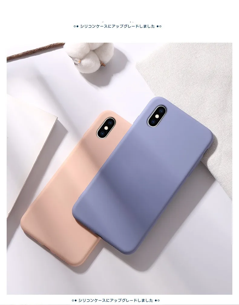 Гладкий Чехол из жидкого силикагеля для vivo iQOO V15 pro x27 y97 y93 y83 y85 v9 z1 x9s v11 чехол задней