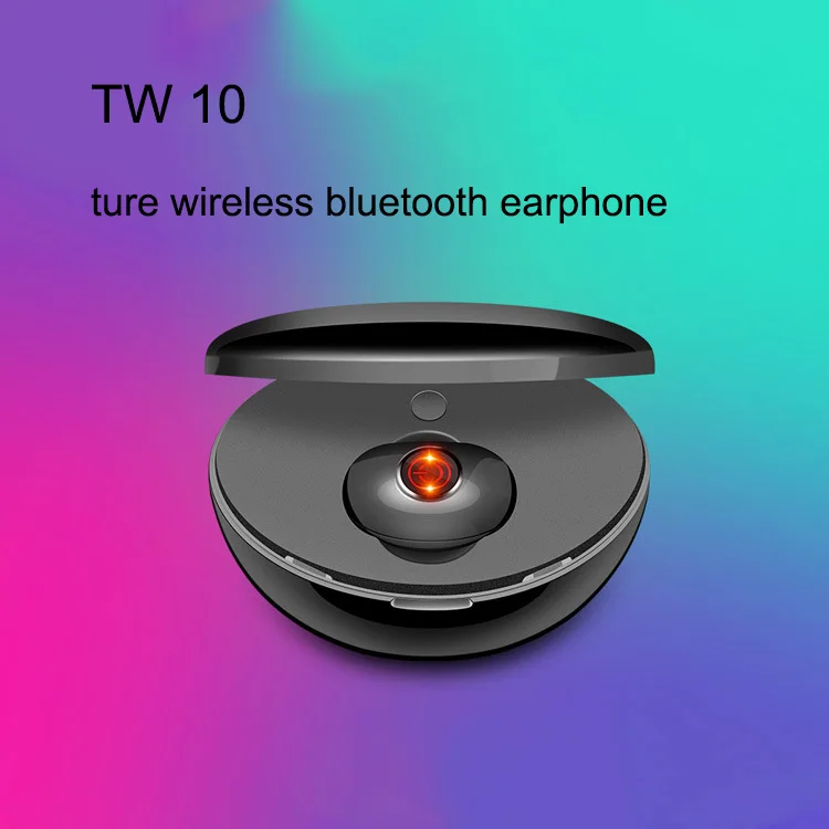 2019 Беспроводные Мини спортивные наушники TW 10 TWS для телефона one drag two function Pk air dots Q32