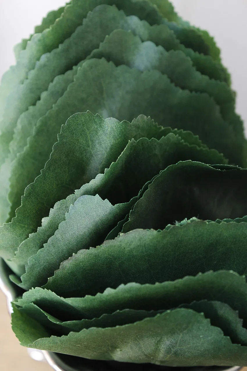 5 шт. декоративные цветочные композиции в форме листьев|flower arrangement|decorative flower