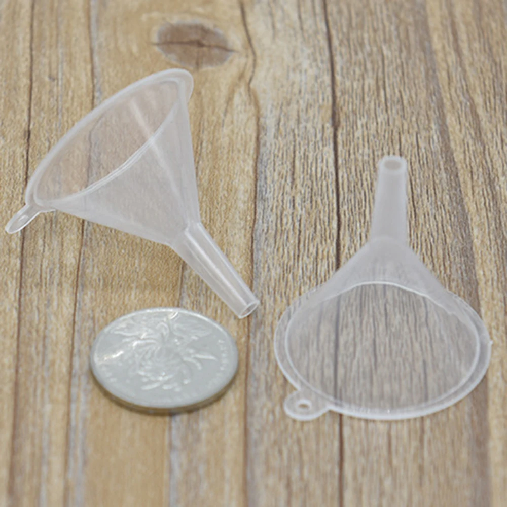 4 см мини пластиковые воронки для флакон с арома Распылителем жидкого заполнения