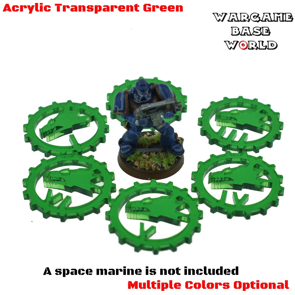 Маркеры для объектива 40k саламандеры акриловые объективные маркеры|markers