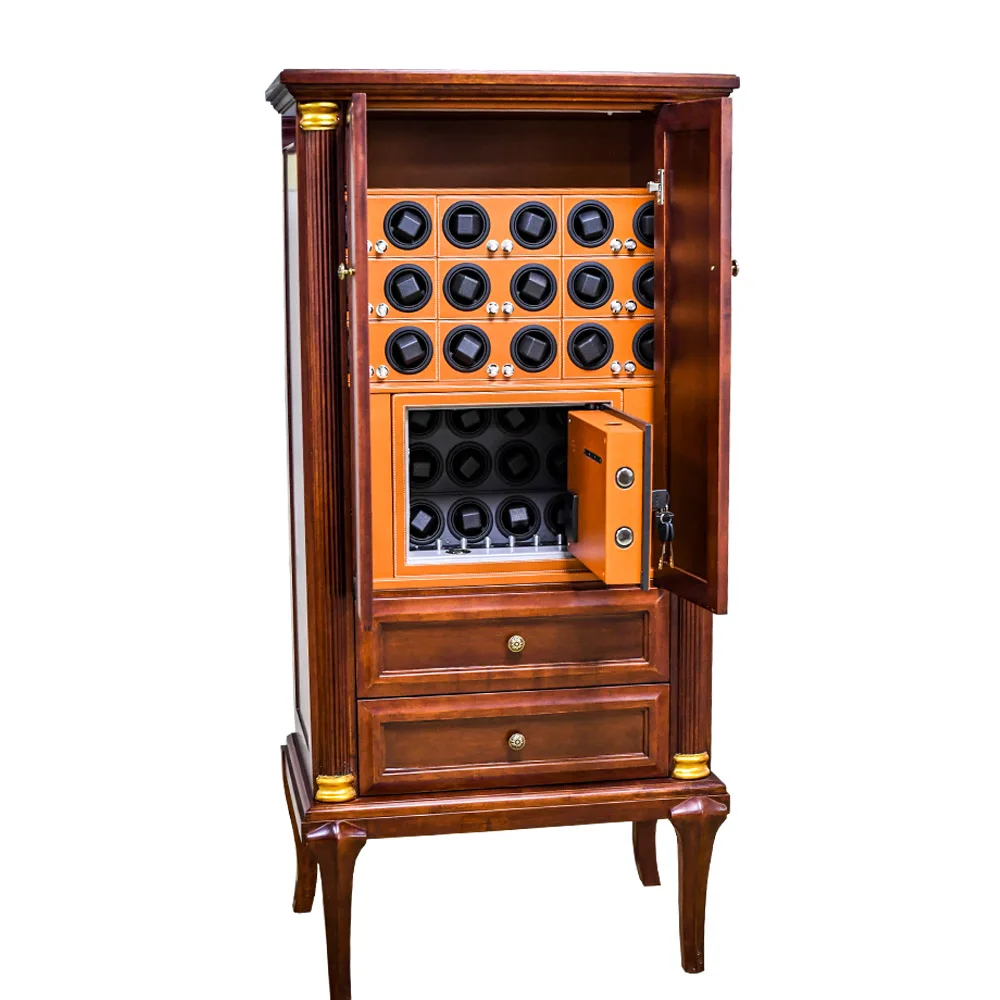 Устройство для намотки часов из массива дерева 30 автоматических шкафчик и ящик