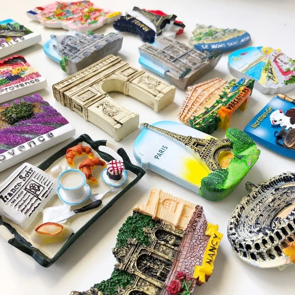 Магнит на холодильник Франция Монако 3D Париж Прованс хороший Монте Карло