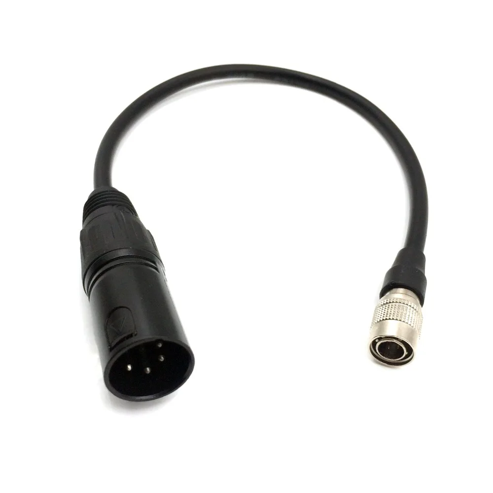 XLR 4 контактный штекер к Hirose разъем кабеля для звуковых устройств 688 664 ZOOM F8 провод