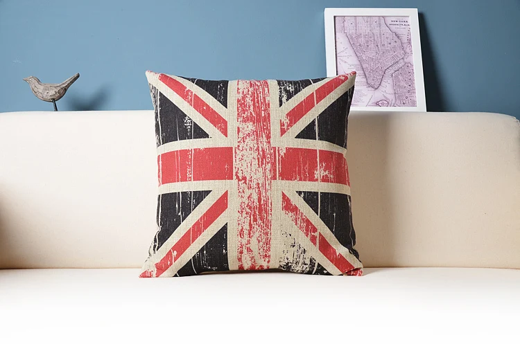 Подушка с изображением Лондона чехол креативный мультяшный красочный union jack