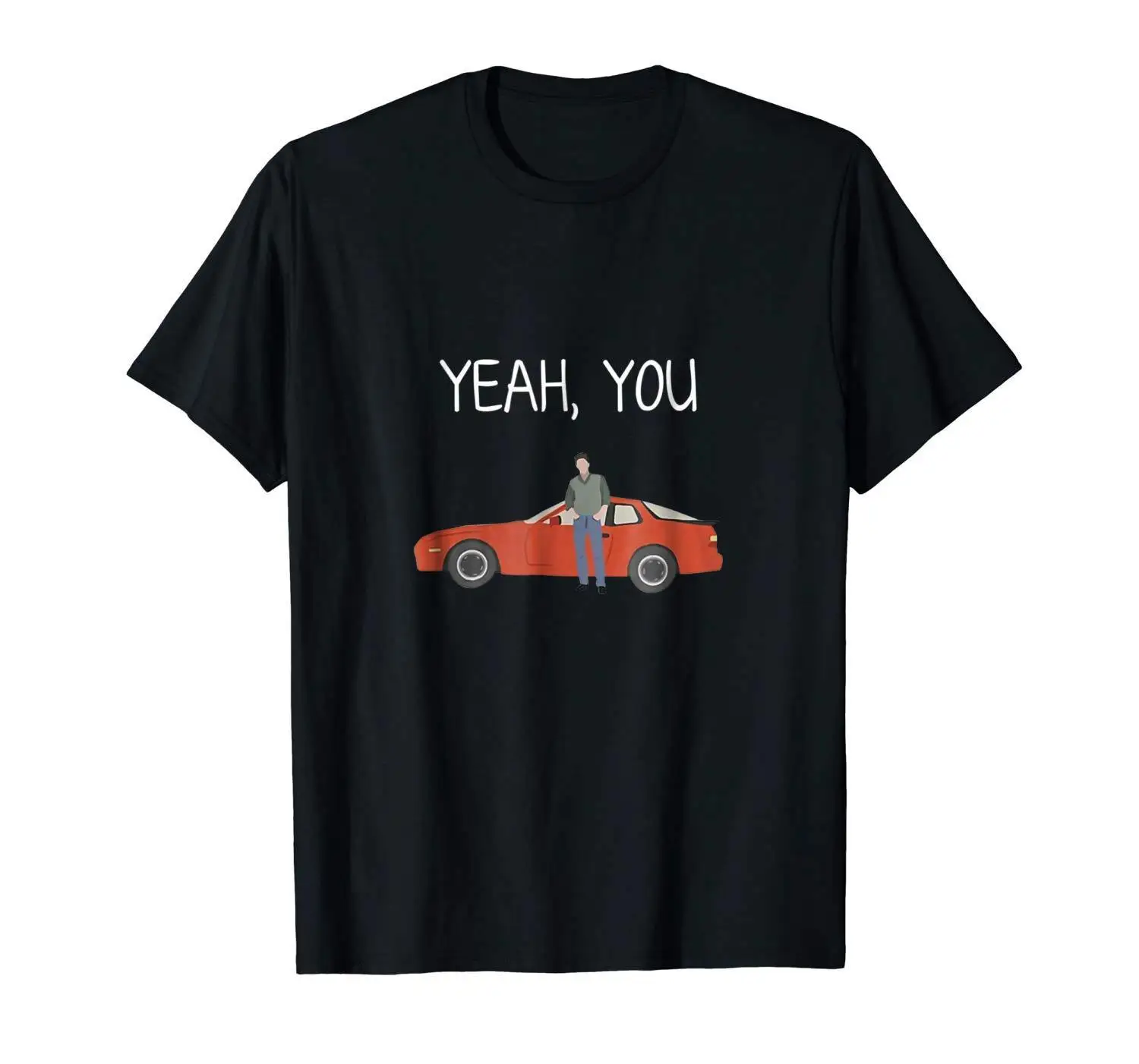 Jake Ryan Yeah You Car черная футболка с рисунком Мужская унисекс новая модная бесплатная