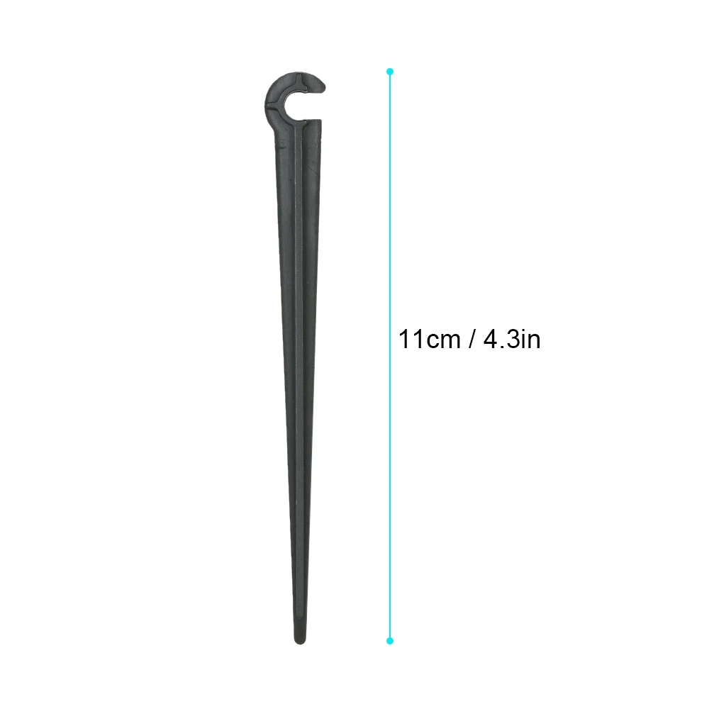 100pcs Hook Fixed Stems Support Holder for 4/7 Drip Irrigation Water Hose Drop Watering Kits Garden Use | Дом и сад