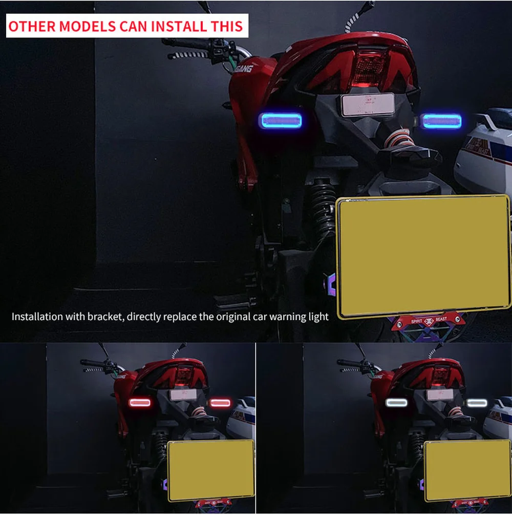 Указатели поворота для мотоцикла Spirit Beast дневные ходовые огни Yamaha Triumph Honda Suzuki BMW