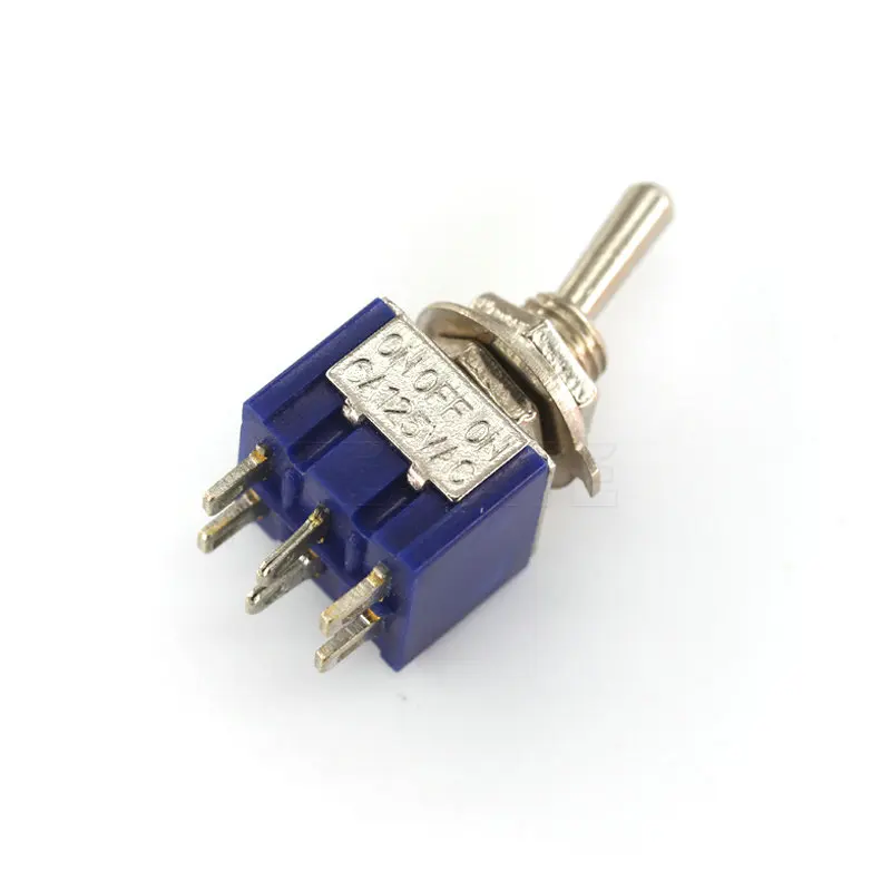 5 шт. мини MTS-203 6Pin 3 положения G104 ВКЛ-ВЫКЛ-ВКЛ 6A 125V тумблеры | Обустройство дома
