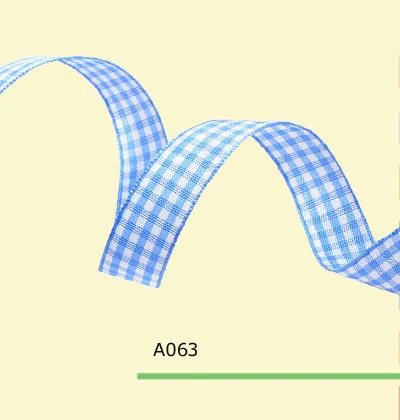 

1/2" Inch 12 mm or 1.2 mm Scottish plaid ribbon