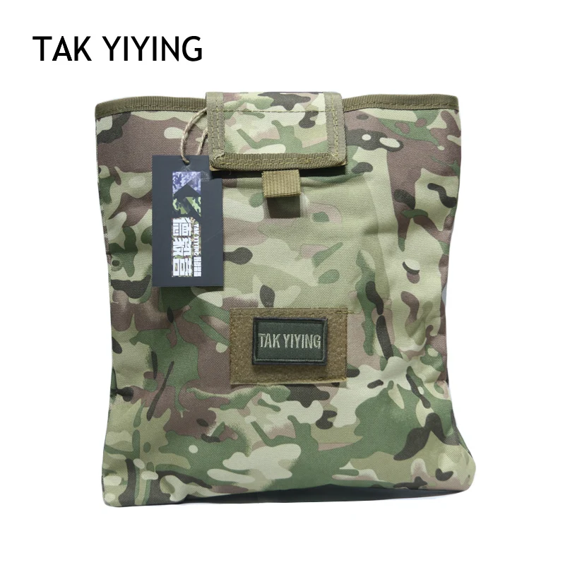 

TAK YIYING Large Capacity Waist Molle Military Tactical Airsoft Paintball Hunting Folding Mag Recovery Dump Pouch