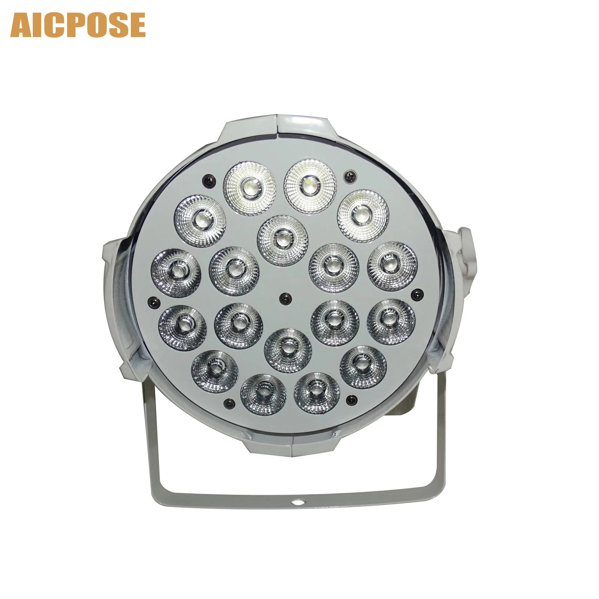 4 шт./лот 18*10 Вт алюминиевый светодиодный прожектор 18x10 RGBW 4в1 LED Par Can 64 dj проектор