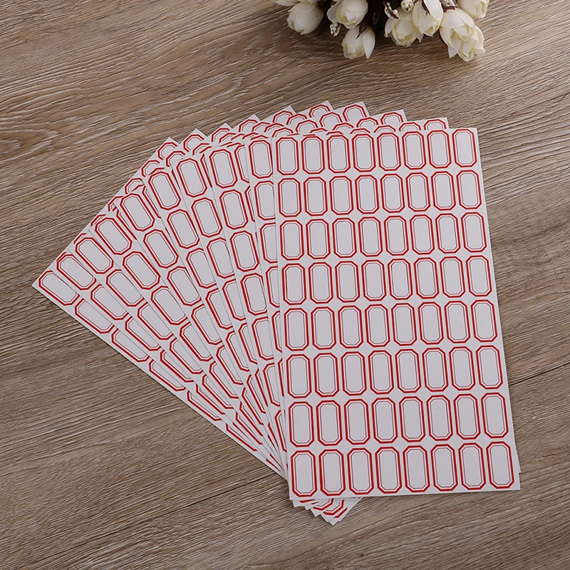 Канцелярская Этикетка/Стикеры белая этикетка написать имя Стикеры пустой