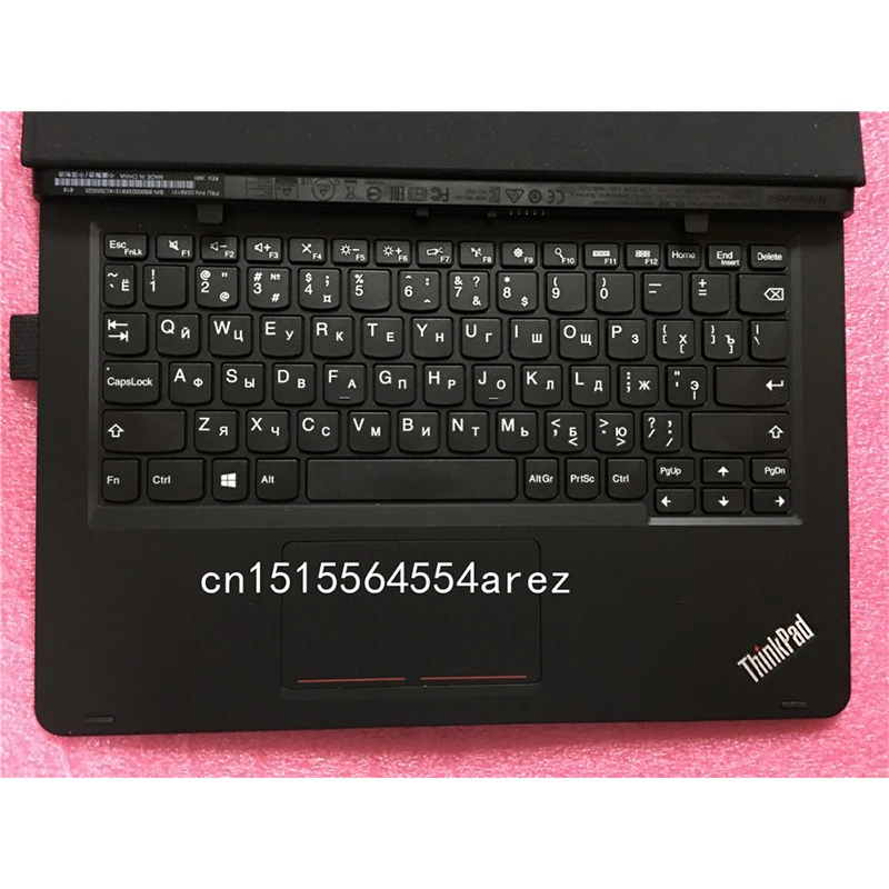 Оригинальная русская клавиатура Folio для ноутбука Lenovo ThinkPad Helix Gen 2 кожаный чехол с